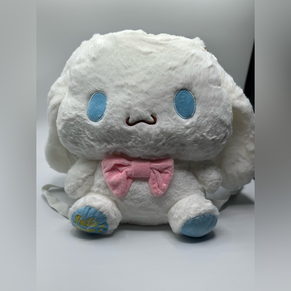 Sanrio Characters Cinnamoroll 🤍 Large Plush Shoulder Backpack Crossbody Cosplay